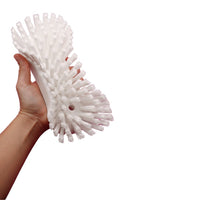 Cepillo Vikan de Mano 8” con Ángulo Color Blanco 3894