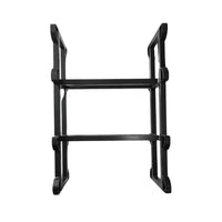 Detalle de Soporte Metálico Apilable para Barricas de Vino para crianza y afinado de vino