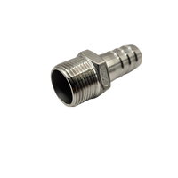 Adaptador espiga 3/4" a 3/4" NPT Acero Inoxidable