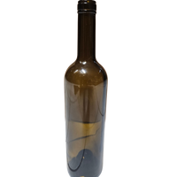 Botella de vidrio 750ml Insignia Alta Café - Caja con 12 piezas