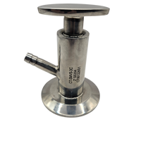 Válvula de muestreo Serie BSVW Triclamp de acero inoxidable