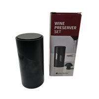 Bomba eléctrica de vacío para botella de vino con un tapón
