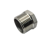 Tapón de acero inoxidable NPT rosca exterior 3/4" y 1"