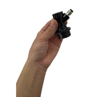 Detalle de Conector Rápido Ball Lock Barb para Keg Cornelius para conexiones sanitarias en bodega