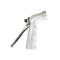 Pistola de Enjuagado Columbia Products N2SW – Estructura de Zinc con Mango de Acero Inoxidable – Color Blanco