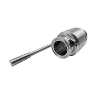 Válvula Sanitaria de Globo con manija tri-clamp servicio pesado