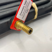 Cámara inflable de goma negra para tapa flotante de tanque de vino