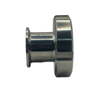 Pieza de conexión para tanques y sistemas CIP, Tri-Clamp a DIN-40