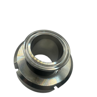 Pieza de conexión para tanques y sistemas CIP, Tri-Clamp a DIN-40