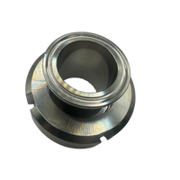 Pieza de conexión para tanques y sistemas CIP, Tri-Clamp a DIN-40