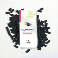 Gel de sílice granulado de fácil dispersión para uso en vinificación.