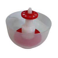 Lavador de botellas de vino compacto y eficiente.