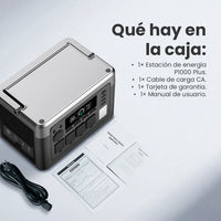 Estación de Energía Portátil Oukitel P1000 Plus de 1800 W con Batería LiFePO4