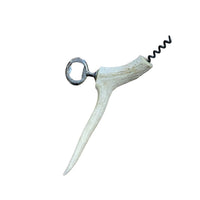 Sacacorchos cuerno de venado con destapador y picahielo