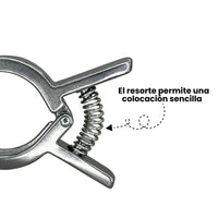 Abrazadera de Acero inoxidable con resorte - Tri - Clamp 2" - Hacer Vino