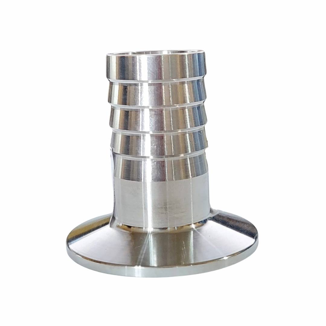 Adaptador Sanitario de Espiga para manguera a Tri - clamp - Hacer Vino
