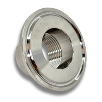 Adaptador Tri - Clamp 1.5" a rosca hembra - Hacer Vino