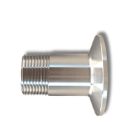 Adaptador Tri - Clamp 1.5" a rosca macho - Hacer Vino