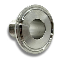 Adaptador Tri - Clamp 1.5" a rosca macho - Hacer Vino