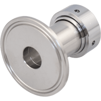 Adaptador Tri - Clamp para Válvula de prueba de 1 1/2" compatible con intertap - Hacer Vino