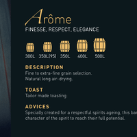 Barrica Arôme - Doreau Tonneliers - Spirits Collection - Hacer Vino