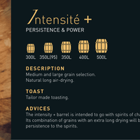 Barrica Intensité + - Doreau Tonneliers - Spirits Collection - Hacer Vino