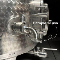 Bola rociadora de 1.5" Tri - Clamp para tanque - Hacer Vino