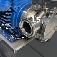 Bomba con carro de exportación T - 25 Zambelli - Hacer Vino