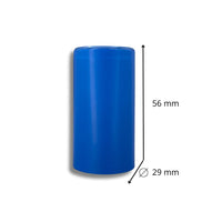 Cápsula Polilaminada Azul Mate 29x56mm - Paquete 100 Pz - Hacer Vino
