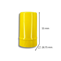 Cápsula Polilaminada Color Amarillo 28.75x55mm - Paquete 100 Pz - Hacer Vino