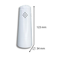 Cápsula Polilaminada Color Blanco 34x123mm para botellas de Vino espumoso o Champagne - Paquete 100 Pz - Hacer Vino