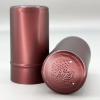 Cápsula Polilaminada Color Flor Red 29x55mm - Paquete 100 Pz - Hacer Vino