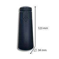 Cápsula Polilaminada Color Negro 34x123mm para botellas de Vino espumoso o Champagne - Paquete 100 Pz - Hacer Vino