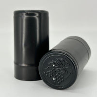 Cápsula Polilaminada Color Negro Mate 28.75x55mm - Paquete 100 Pz - Hacer Vino