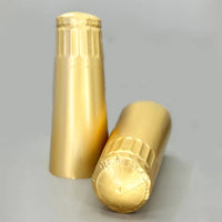Cápsula Polilaminada Color Oro 34x123mm para botellas de Vino espumoso o Champagne - Paquete 100 Pz - Hacer Vino