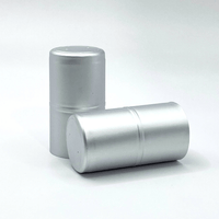 Cápsula Polilaminada Color Plata 29x56mm - Paquete de 100 Pz - Hacer Vino