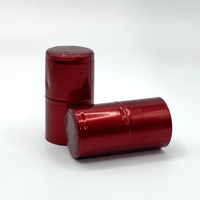 Cápsula Polilaminada color Rojo Brillante 29x56mm - Yantai - Paquete 100 Pz - Hacer Vino