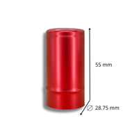 Cápsula Polilaminada Color rojo Venecia Ven. Red 28.75x55mm - Paquete 100 Pz - Hacer Vino