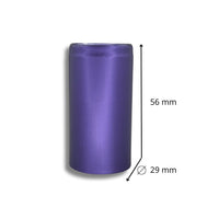 Cápsula Polilaminada Morado Mate 29x56mm - Paquete 100 Pz - Hacer Vino