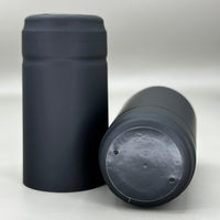 Cápsula PVC color Negra Mate 30x60mm - Paquete 100 Pz - Hacer Vino