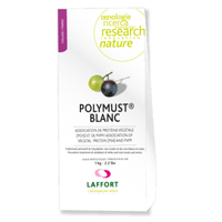 Clarificante POLYMUST BLANC base de proteina de chicharo y PVPP - Hacer Vino