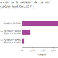 Clarificante POLYMUST BLANC base de proteina de chicharo y PVPP - Hacer Vino