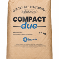 Bentonita Compact Due – Arcilla Bentonítica Granulada para Clarificación Proteica (25 kg) - Perdomini IOC