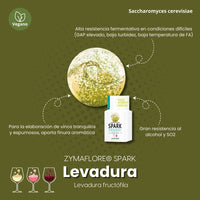 Levadura ZYMAFLORE SPARK para Vinos Espumosos - Hacer Vino