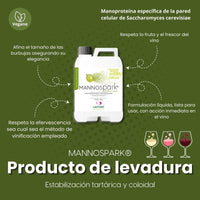 Manoproteína - MANNOSPARK® - Hacer Vino