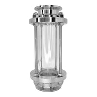 Mirilla de acero inoxidable con triple abrazadera 1,5" - Hacer Vino