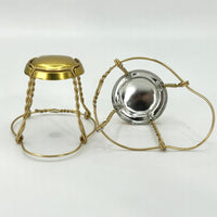 Muselet de Alambre para Champagne Color Oro - Laffite - Paquete 100 Pz - Hacer Vino