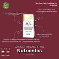 Nutriente para levadura Laffort Superstart Blanc and Rosé - Hacer Vino