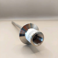 Sonda para termometro Tri - clamp 1.5" a rosca NTP hembra - Hacer Vino