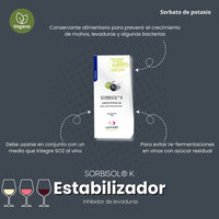 SORBISOL K Sorbato de Potasio - Hacer Vino